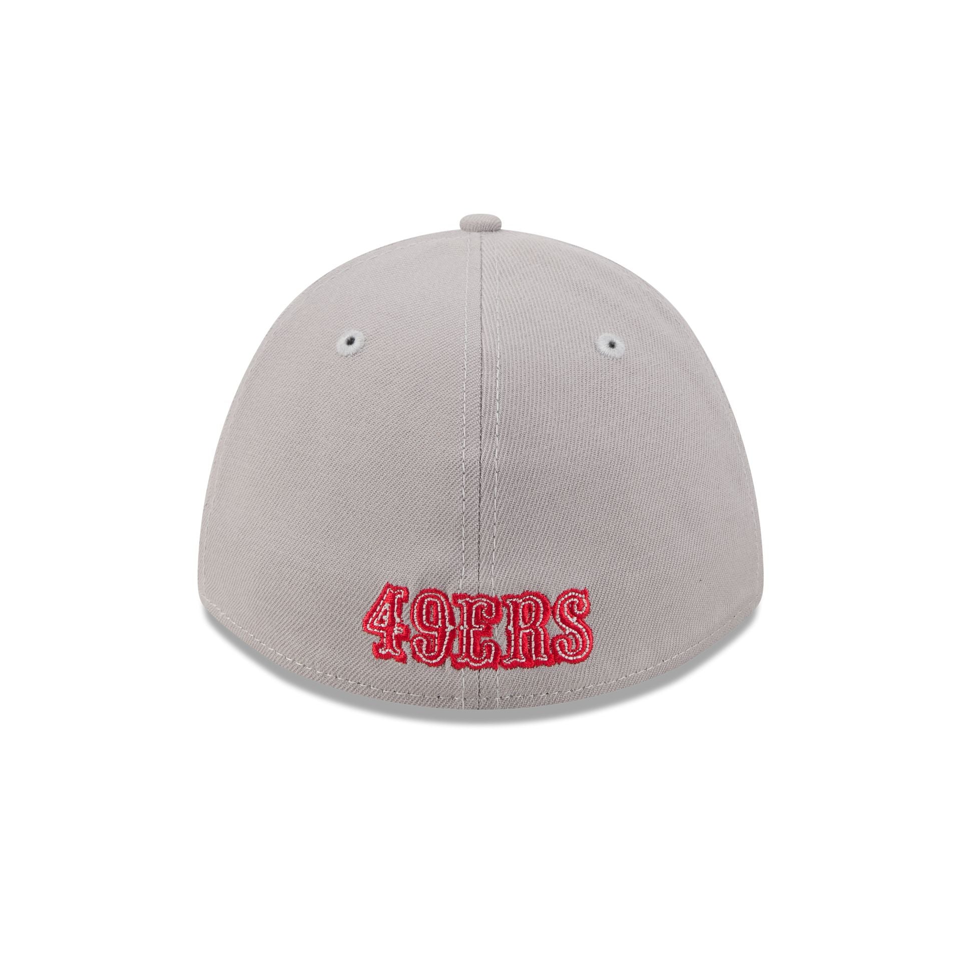 San Francisco 49ers Poly Gray 39THIRTY M-Crown Stretch Fit Hat