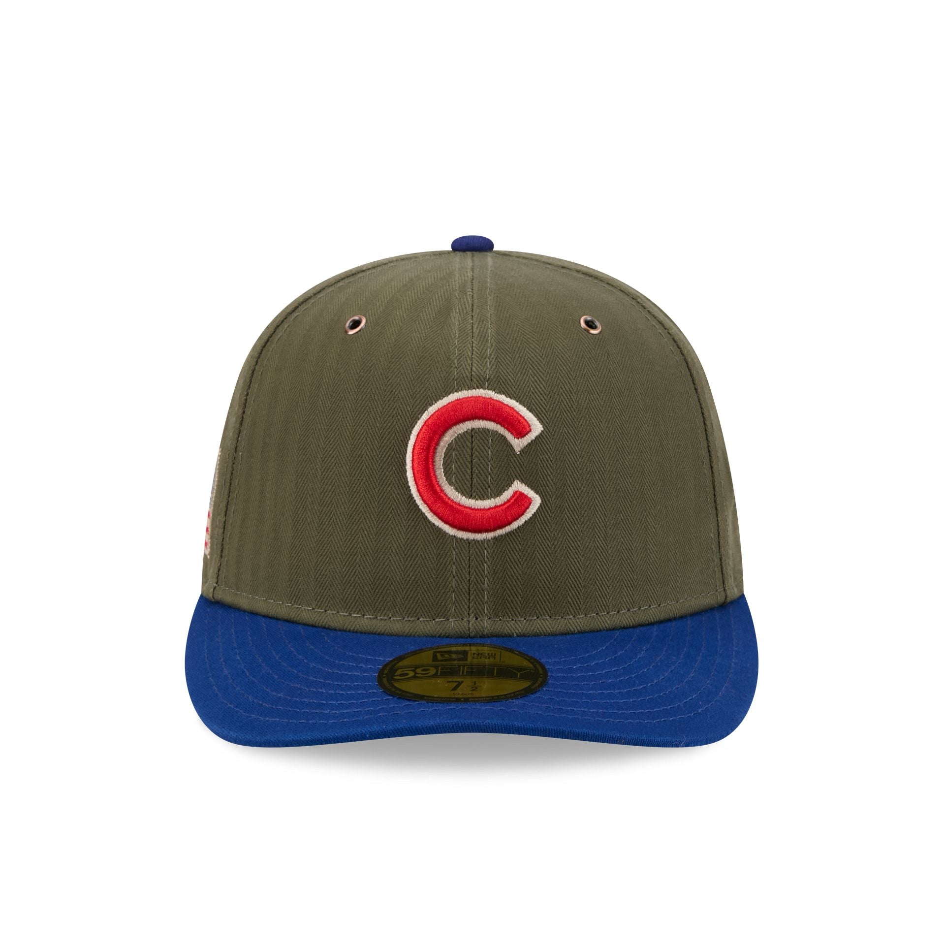 Chicago Cubs Three Looms American Herringbone 59FIFTY Fitted Hat