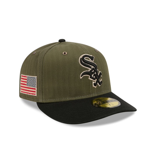 Chicago White Sox Three Looms American Herringbone 59FIFTY Fitted Hat - New Era Cap