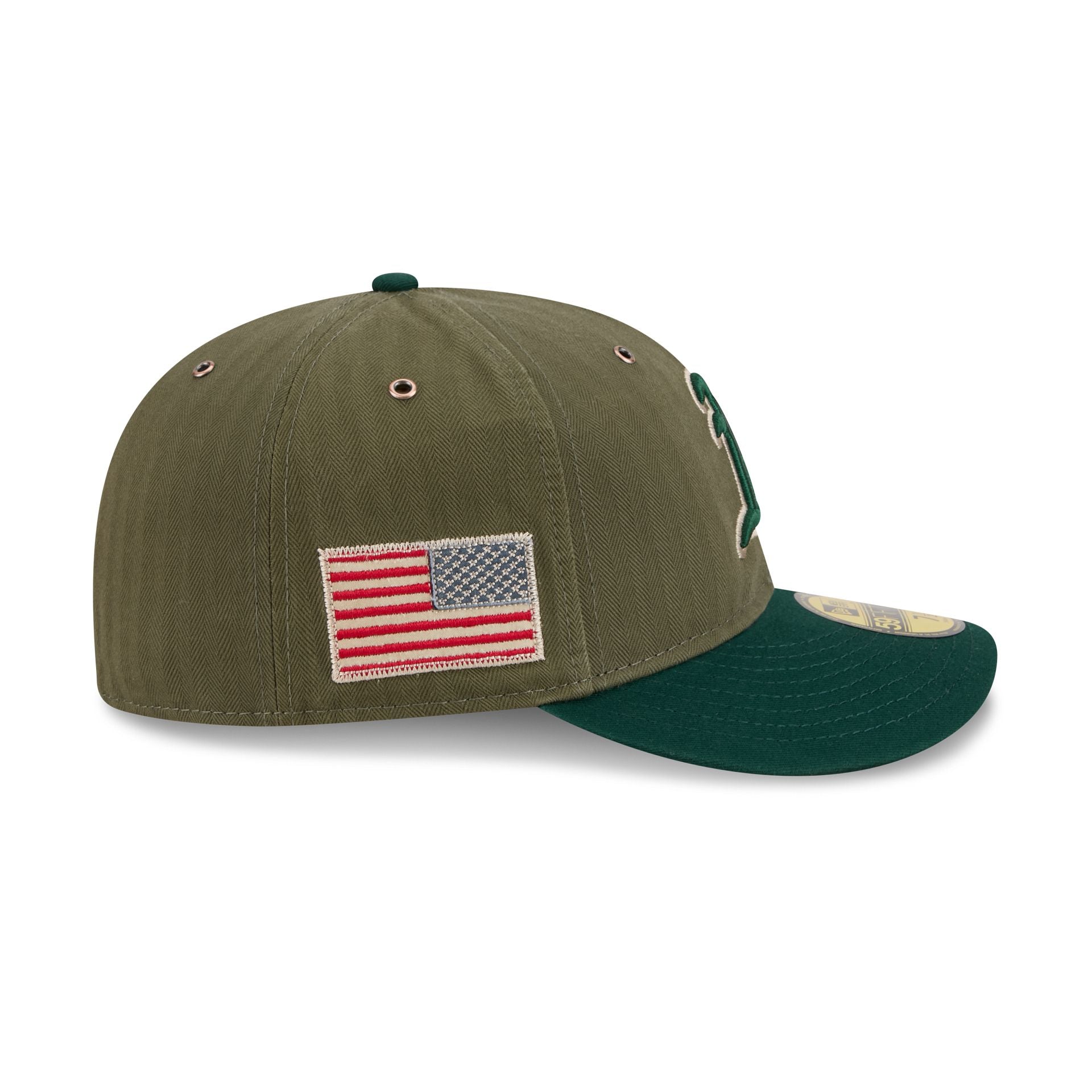 Athletics Three Looms American Herringbone 59FIFTY Fitted Hat