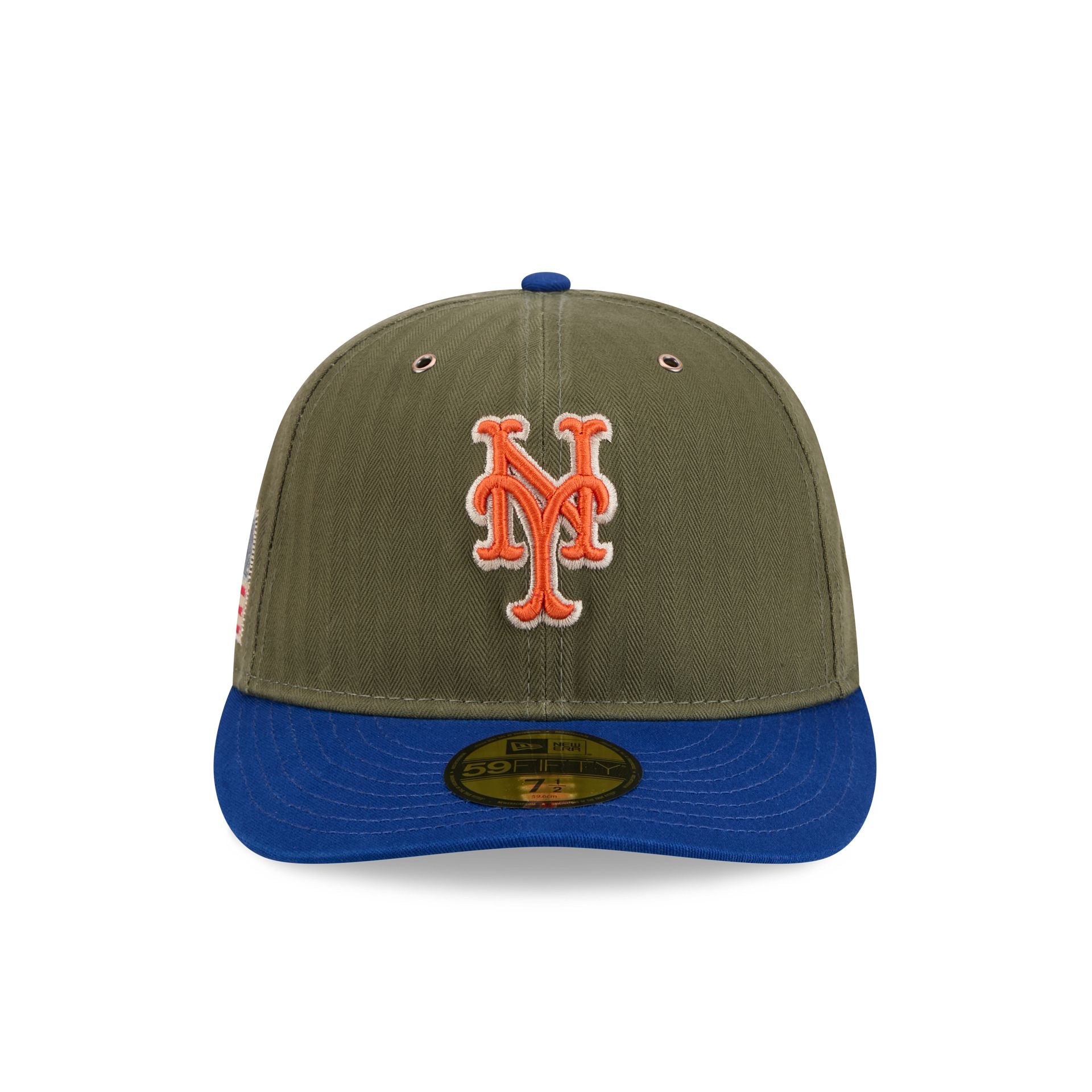 New York Mets Three Looms American Herringbone 59FIFTY Fitted Hat