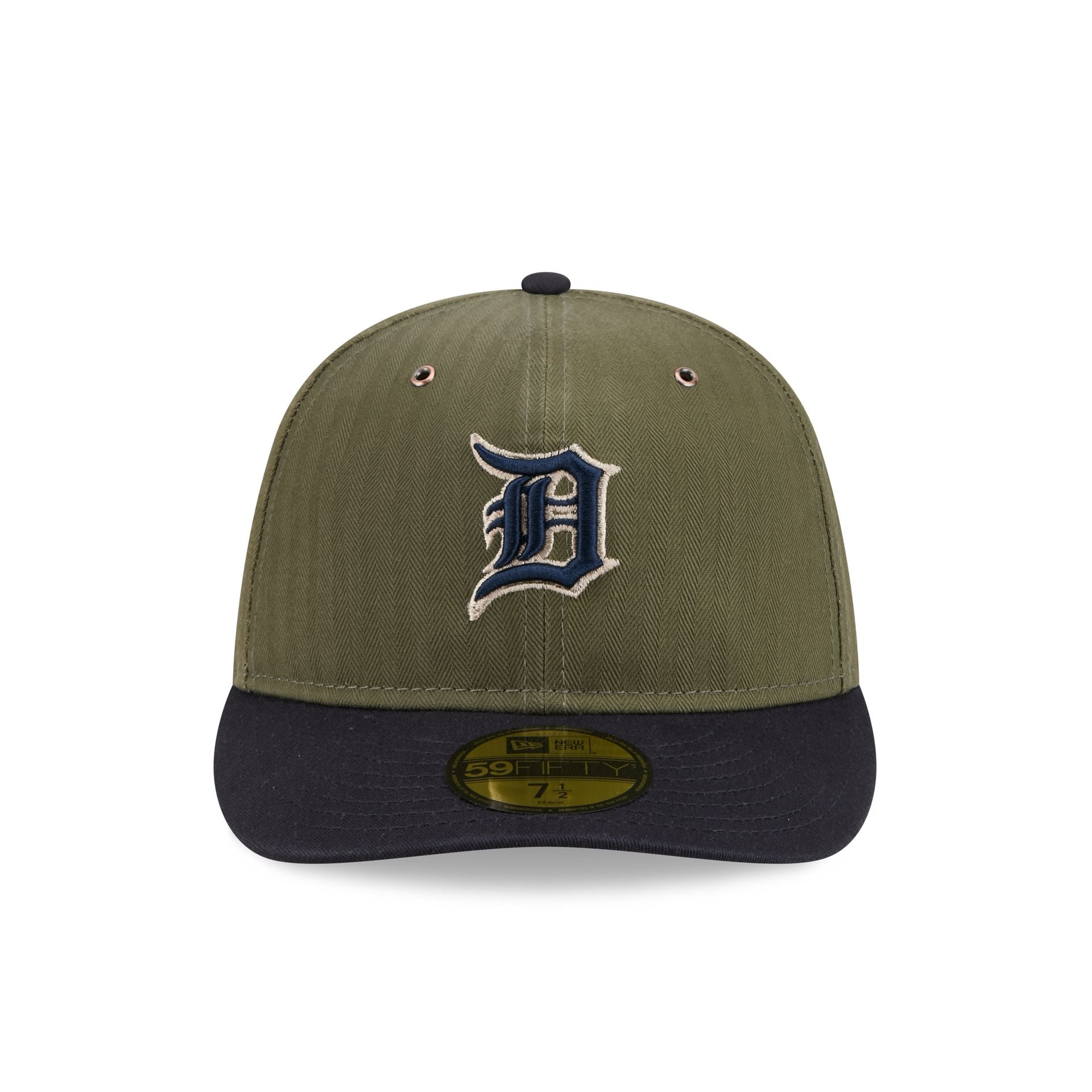 Detroit Tigers Three Looms American Herringbone 59FIFTY Fitted Hat