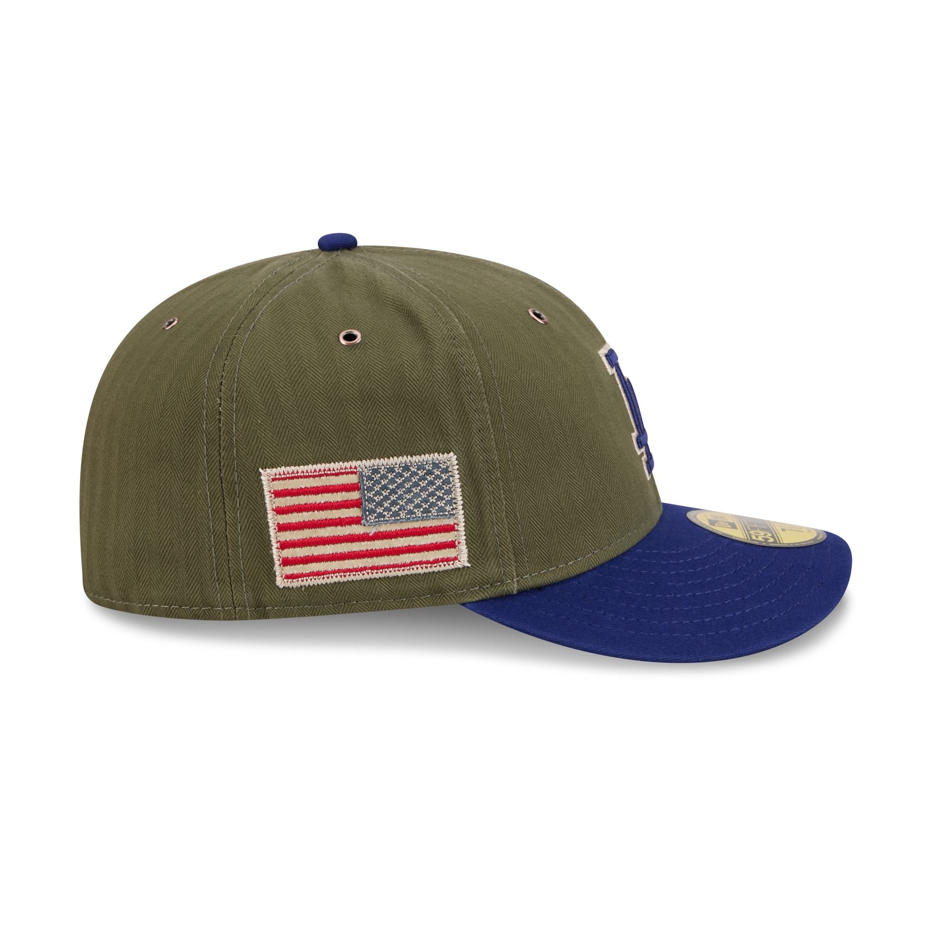 Los Angeles Dodgers Three Looms American Herringbone 59FIFTY