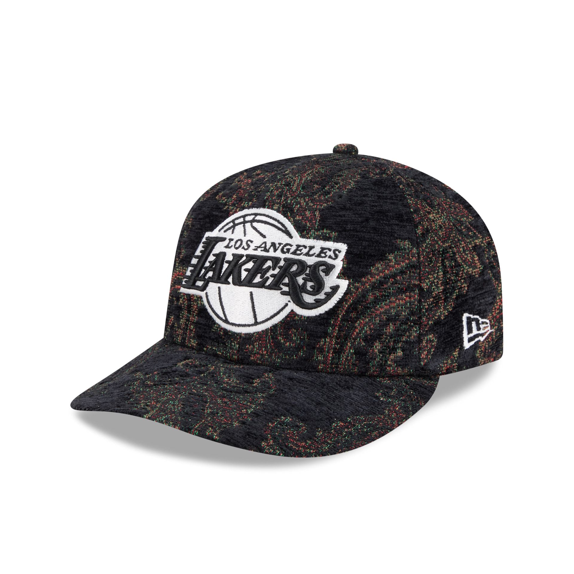 Los Angeles Lakers Three Looms Jacquard Chenille 59FIFTY Fitted Hat