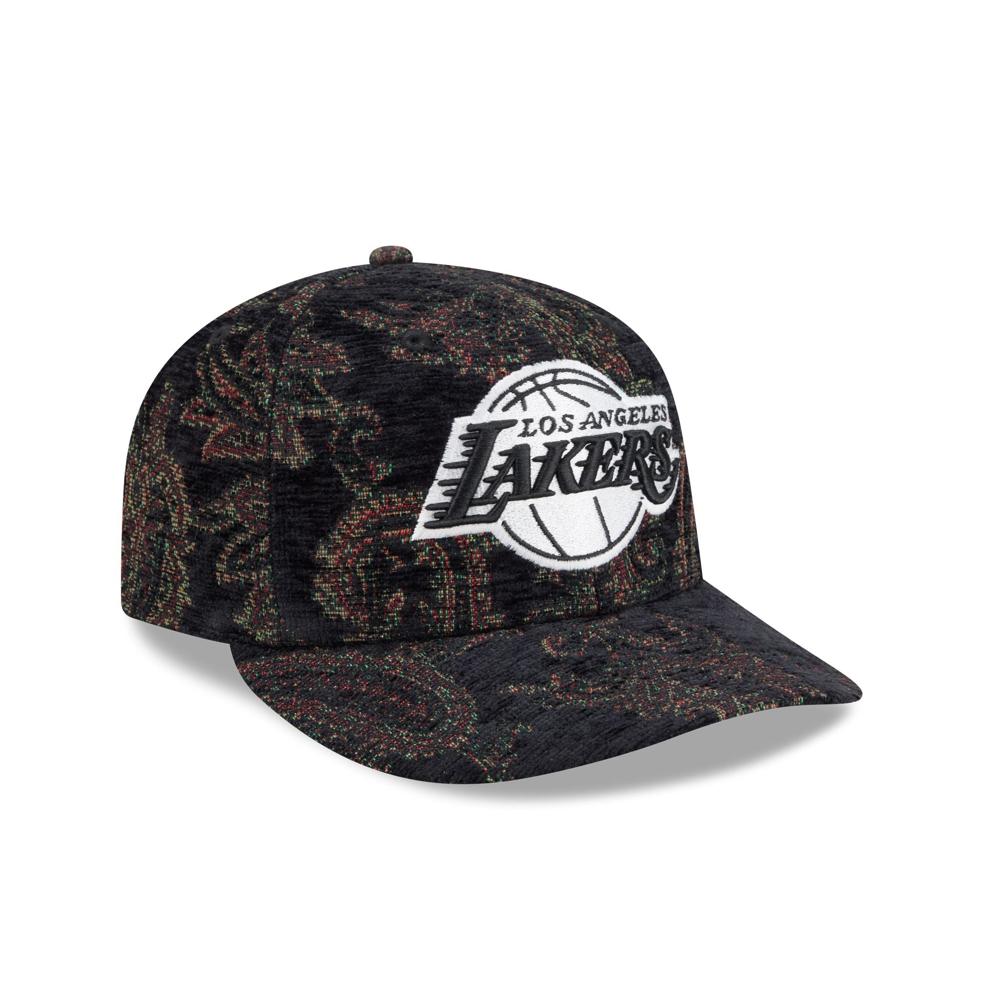 Los Angeles Lakers Three Looms Jacquard Chenille 59FIFTY Fitted Hat