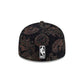 Charlotte Hornets Three Looms Jacquard Chenille 59FIFTY Fitted Hat