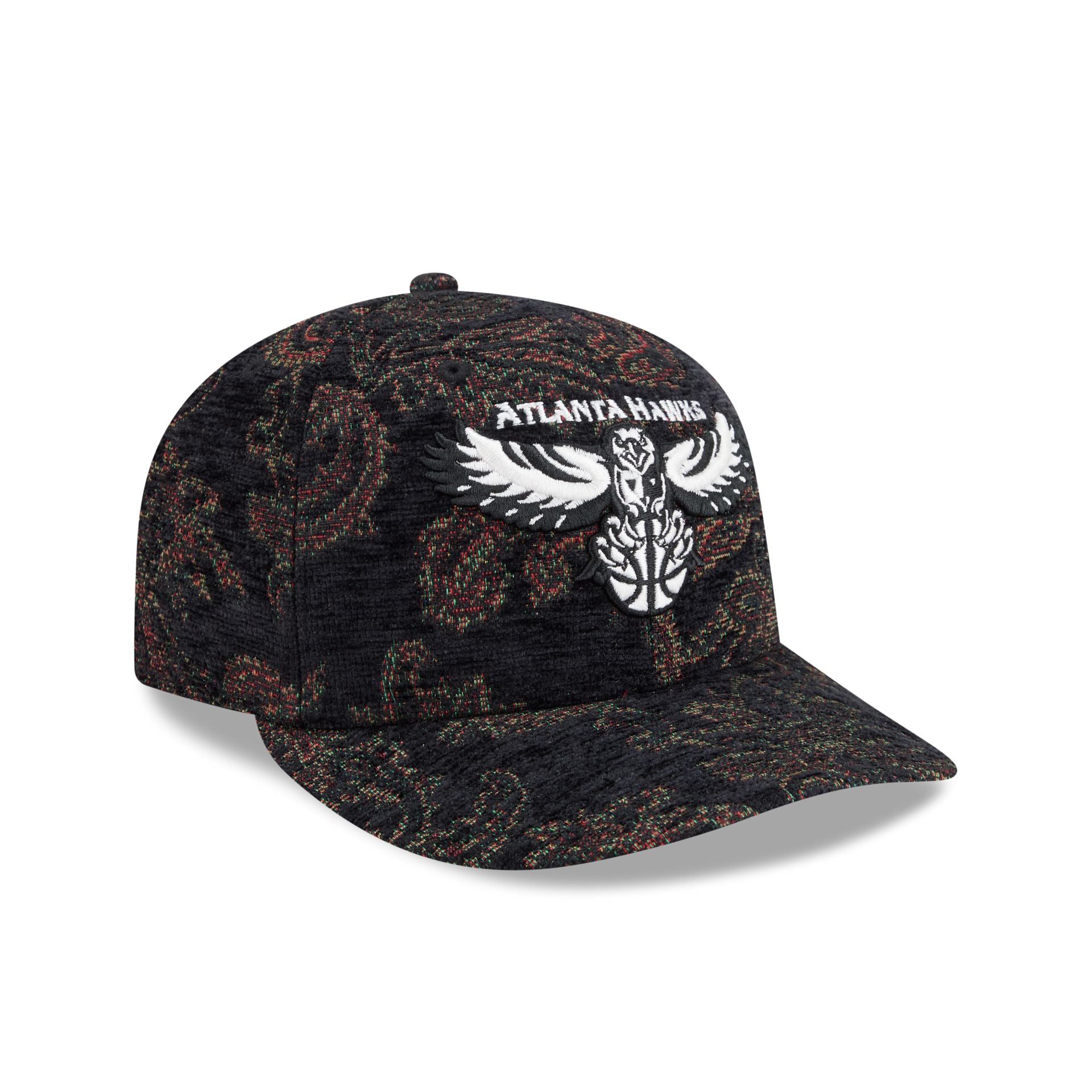 Atlanta Hawks Three Looms Jacquard Chenille 59FIFTY Fitted Hat