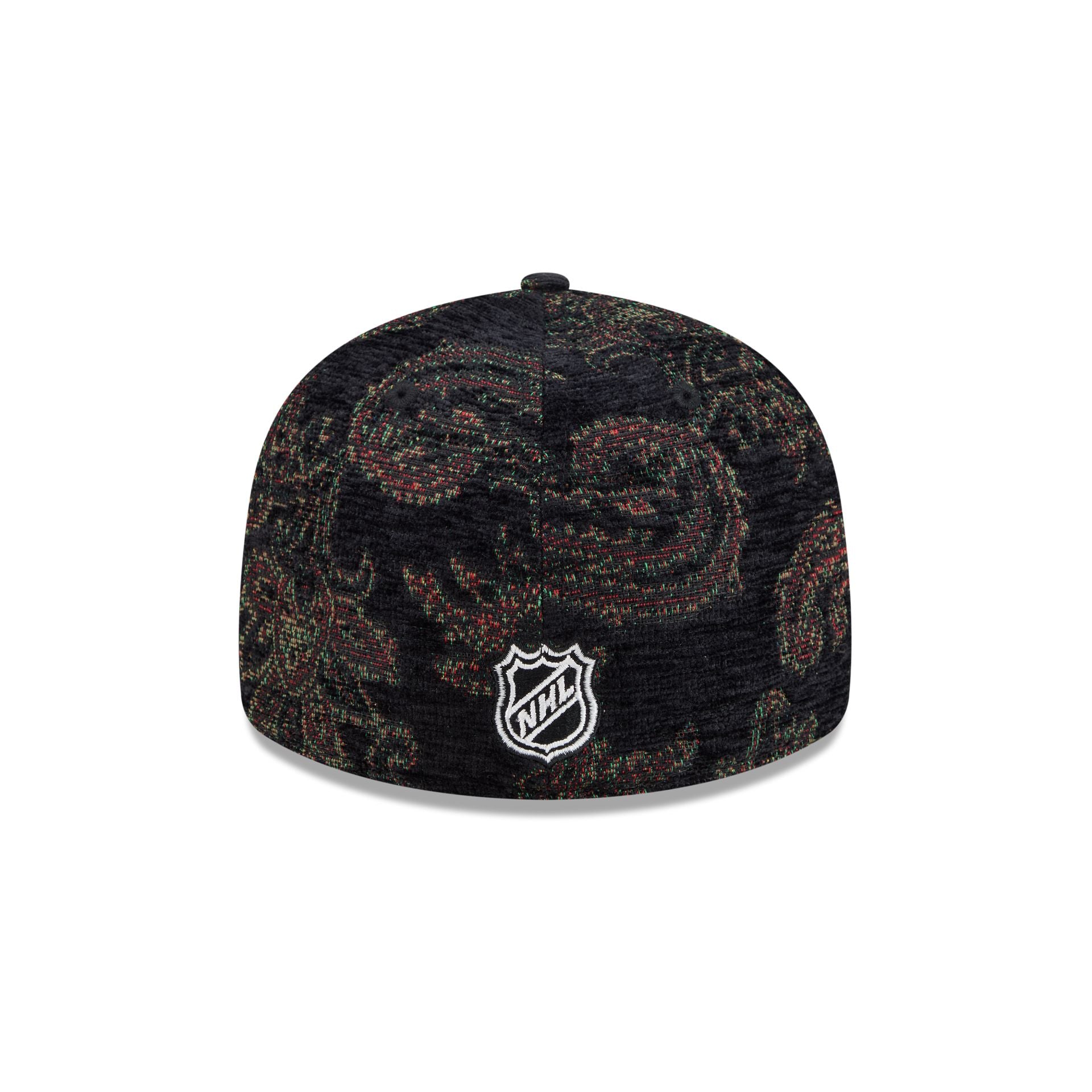 Chicago Blackhawks Three Looms Jacquard Chenille 59FIFTY Fitted Hat