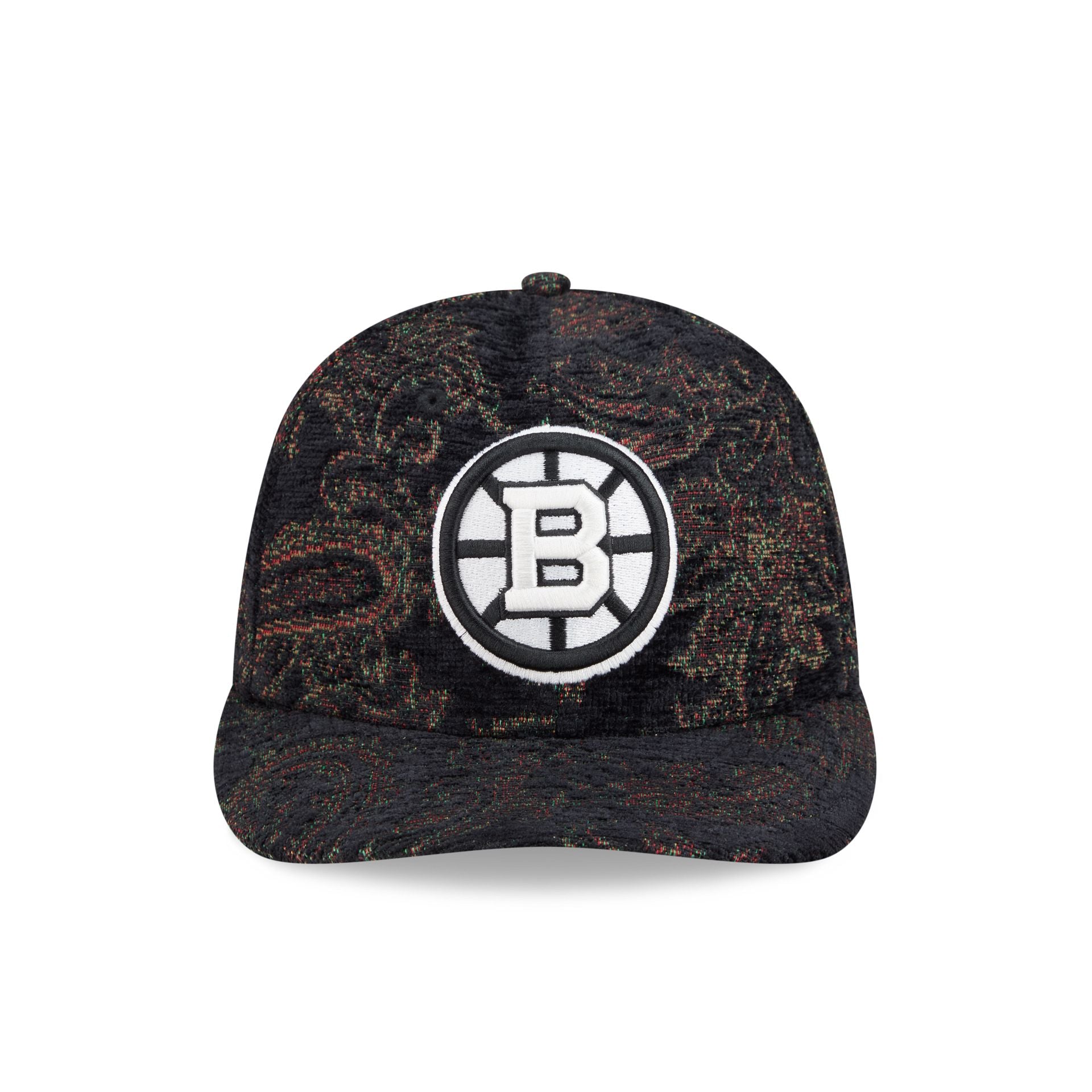 Boston Bruins Three Looms Jacquard Chenille 59FIFTY Fitted Hat