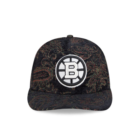 Boston Bruins Three Looms Jacquard Chenille 59FIFTY Fitted Hat