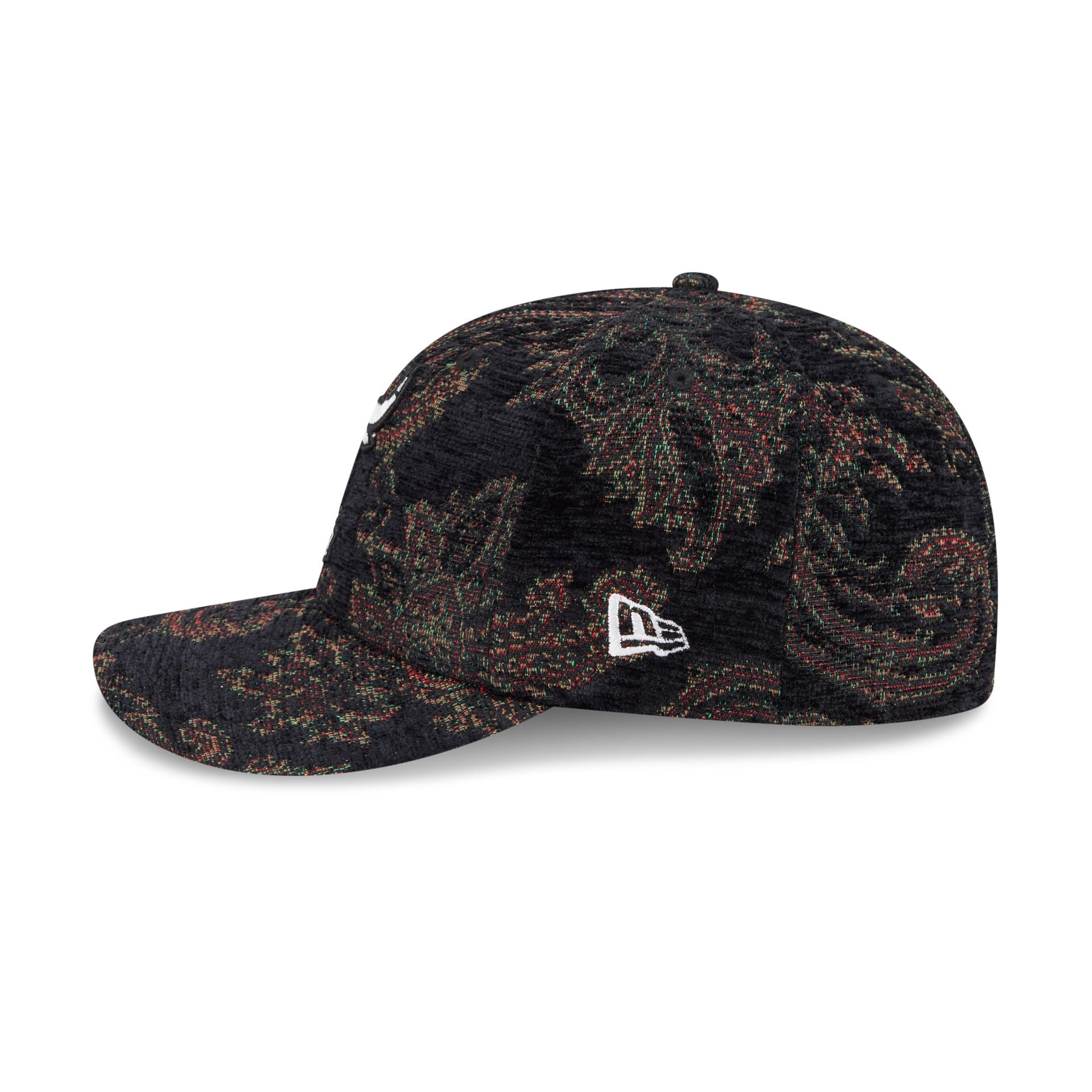 Chicago Bulls Three Looms Jacquard Chenille 59FIFTY Fitted Hat