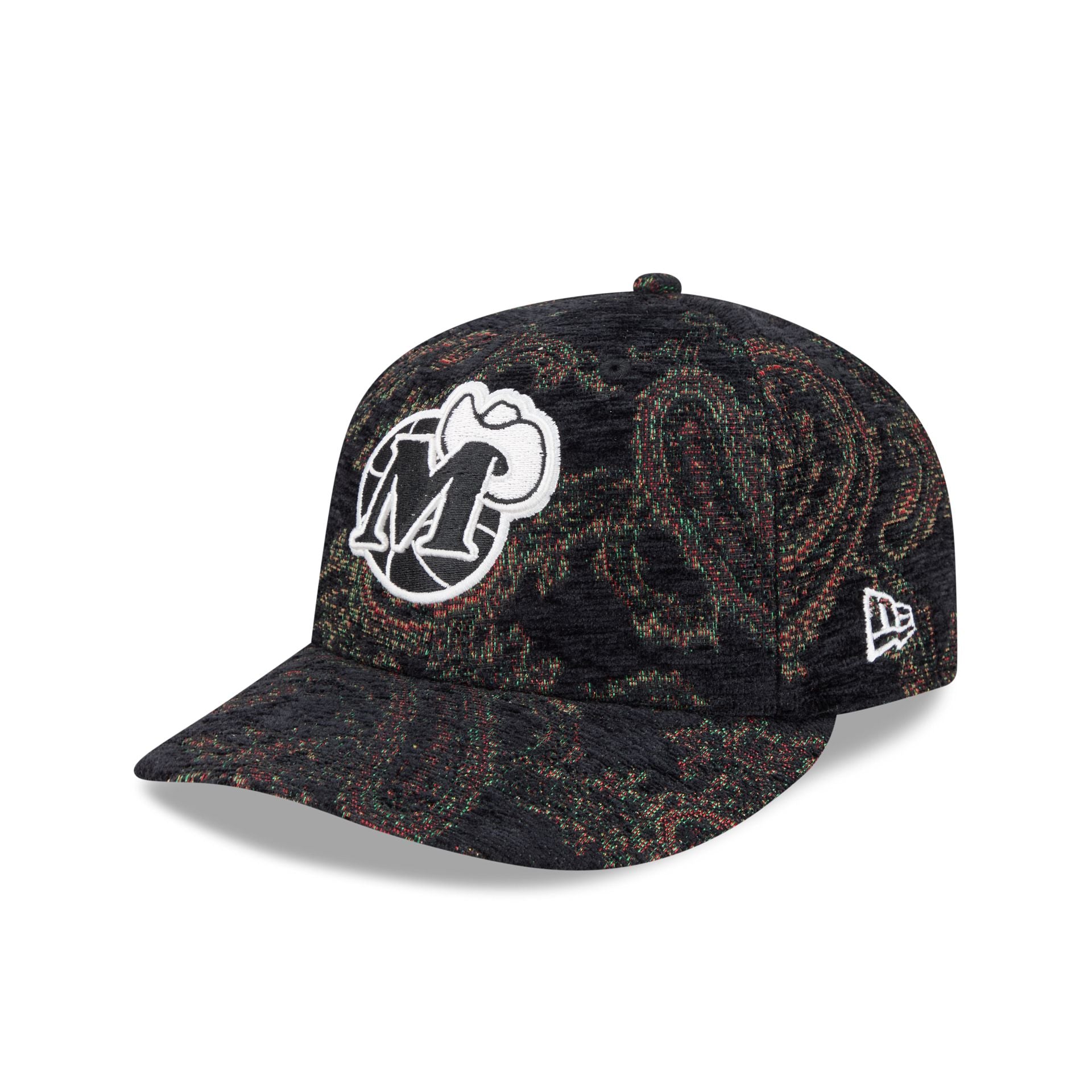 Dallas Mavericks Three Looms Jacquard Chenille 59FIFTY Fitted Hat