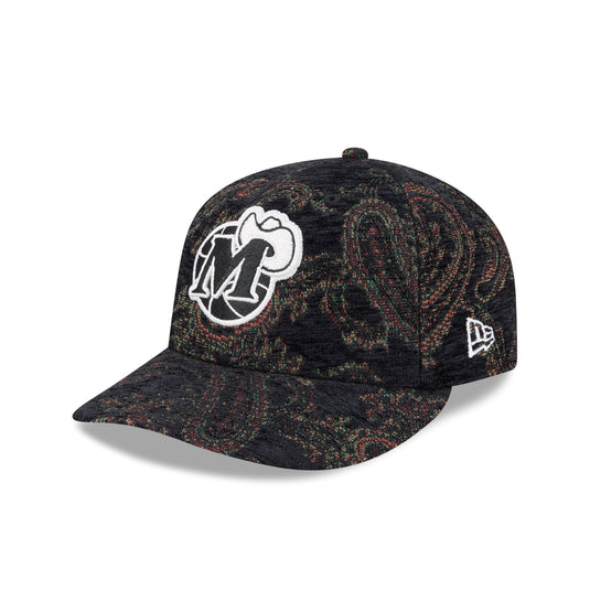Dallas Mavericks Three Looms Jacquard Chenille 59FIFTY Fitted Hat - New Era Cap