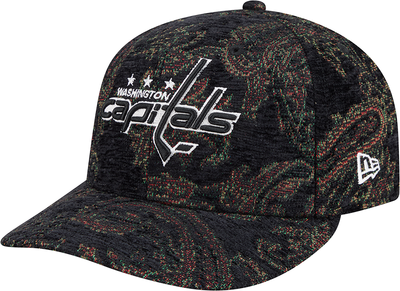 Washington Capitals Three Looms Jacquard Chenille 59FIFTY Fitted Hat