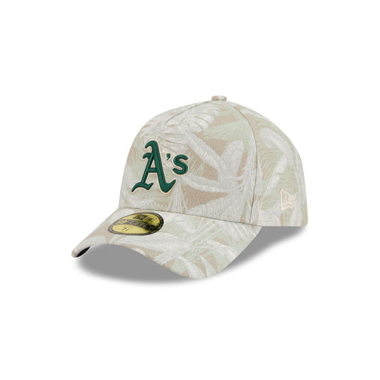 Athletics Three Looms Leafy Palm 59FORTY A-Frame Fitted Hat - New Era Cap