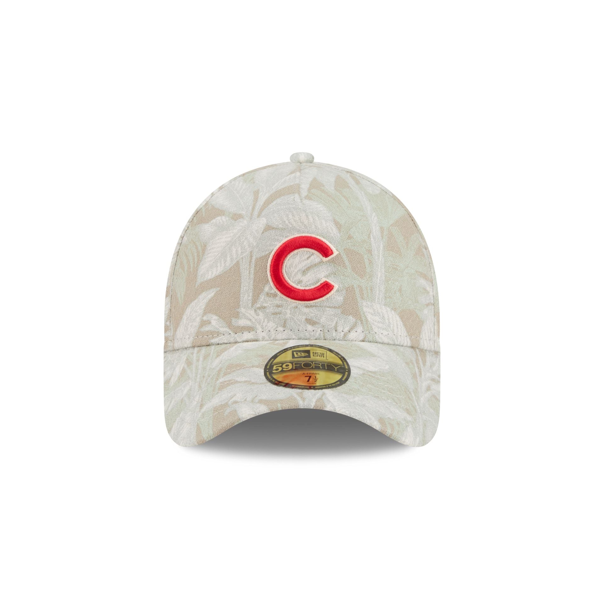 Chicago Cubs Three Looms Leafy Palm 59FORTY A-Frame Fitted Hat