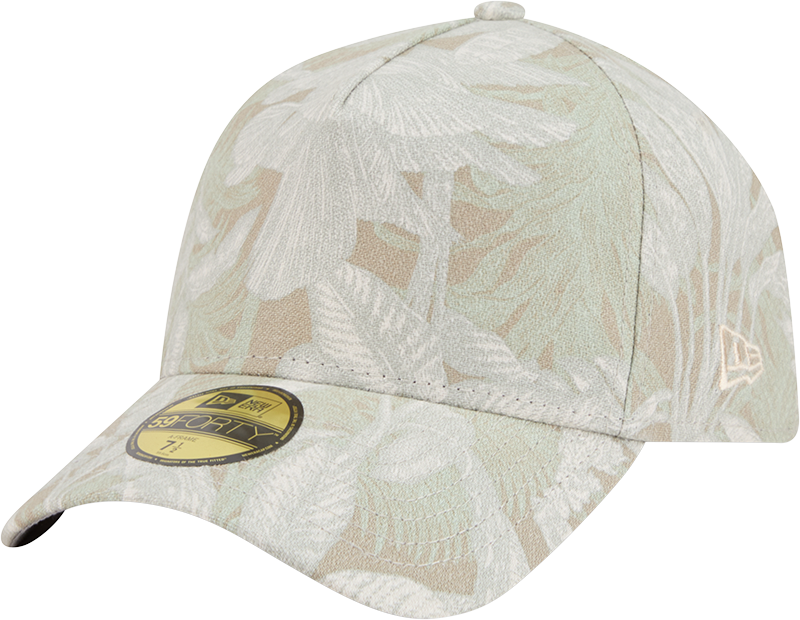 New Era Cap Three Looms Leafy Palm 59FORTY A-Frame Fitted Hat
