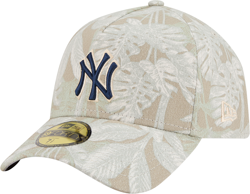 New York Yankees Three Looms Leafy Palm 59FORTY A-Frame Fitted Hat