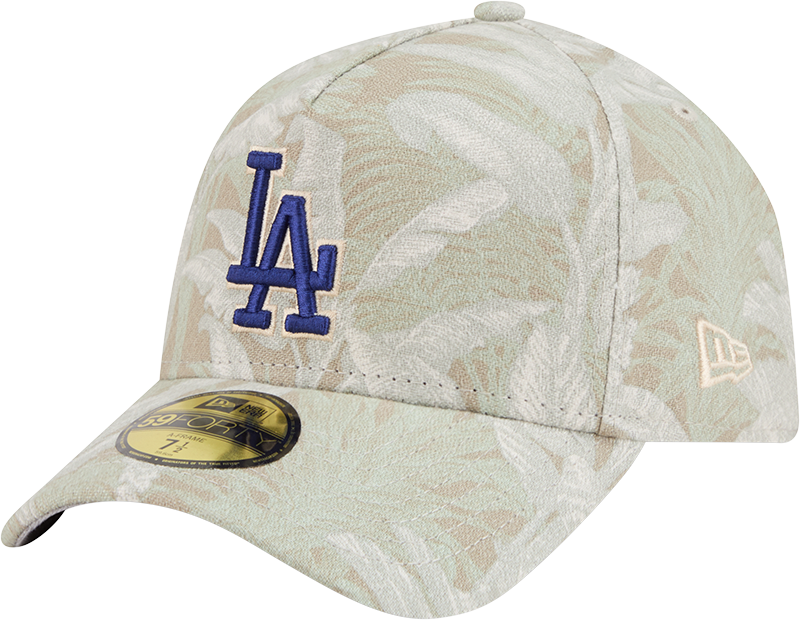 Los Angeles Dodgers Three Looms Leafy Palm 59FORTY A-Frame Fitted Hat