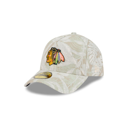 Chicago Blackhawks Three Looms Leafy Palm 59FORTY A-Frame Fitted Hat