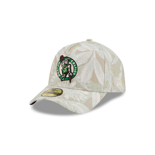 Boston Celtics Three Looms Leafy Palm 59FORTY A-Frame Fitted Hat - New Era Cap