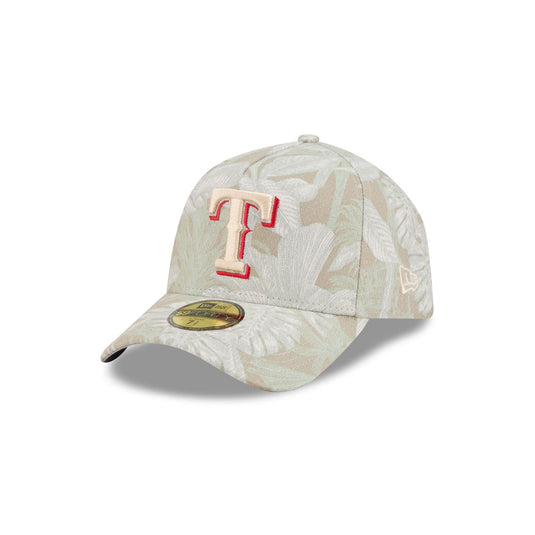 Texas Rangers Three Looms Leafy Palm 59FORTY A-Frame Fitted Hat - New Era Cap