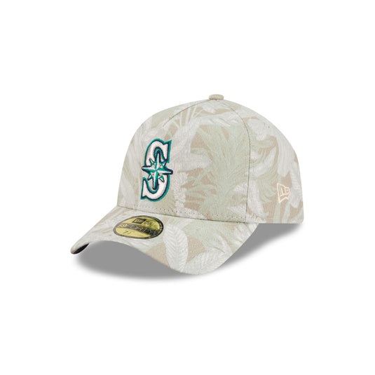 Seattle Mariners Three Looms Leafy Palm 59FORTY A-Frame Fitted Hat - New Era Cap