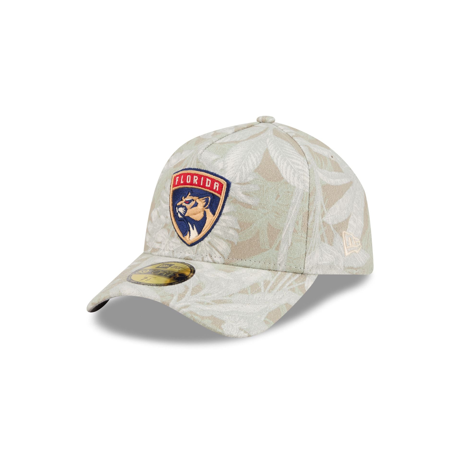 Florida Panthers Three Looms Leafy Palm 59FORTY A-Frame Fitted Hat