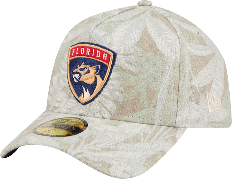 Florida Panthers Three Looms Leafy Palm 59FORTY A-Frame Fitted Hat