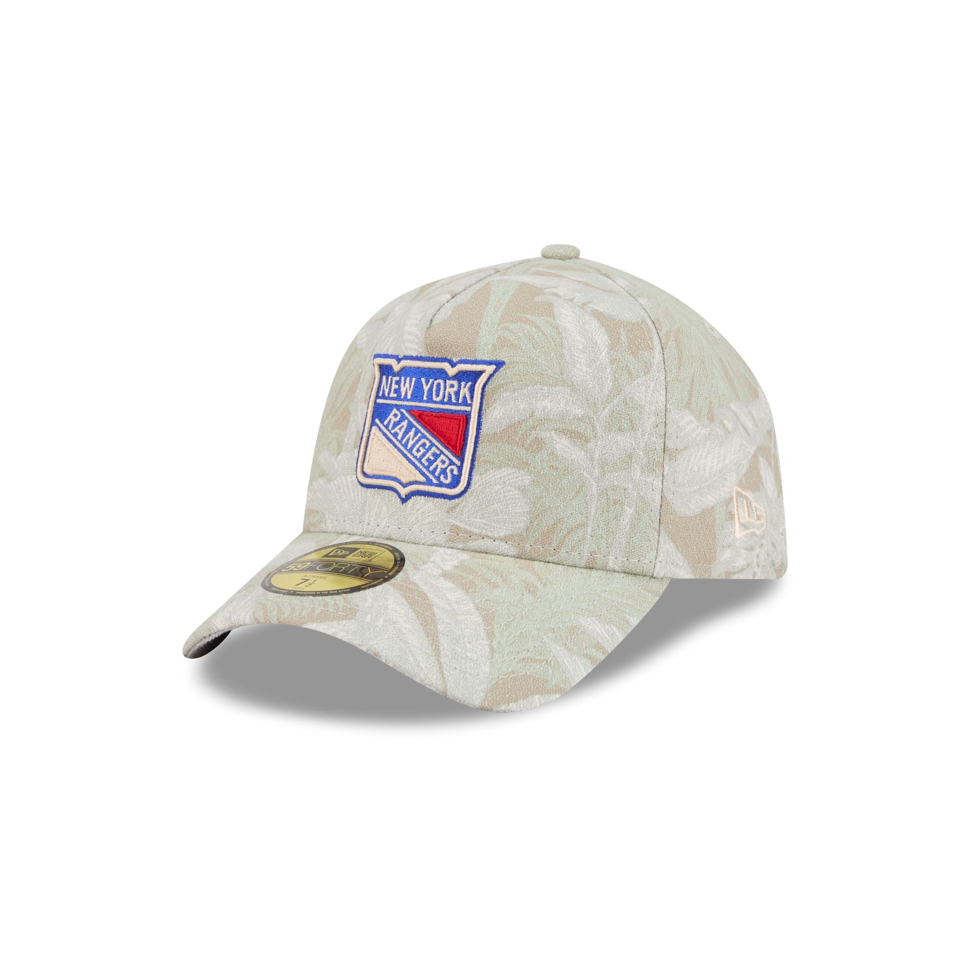 New York Rangers Three Looms Leafy Palm 59FORTY A-Frame Fitted Hat
