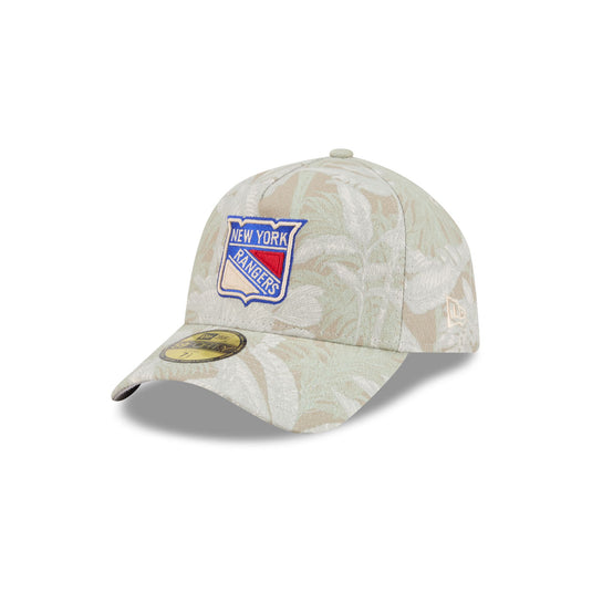 New York Rangers Three Looms Leafy Palm 59FORTY A-Frame Fitted Hat - New Era Cap