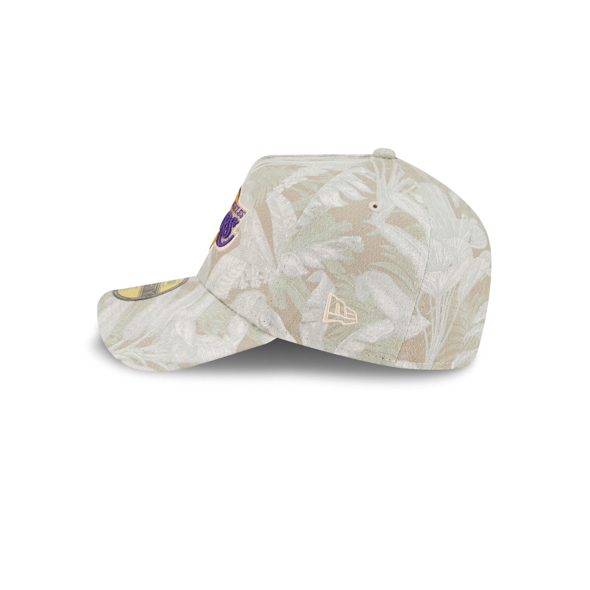 Los Angeles Lakers Three Looms Leafy Palm 59FORTY A-Frame Fitted Hat