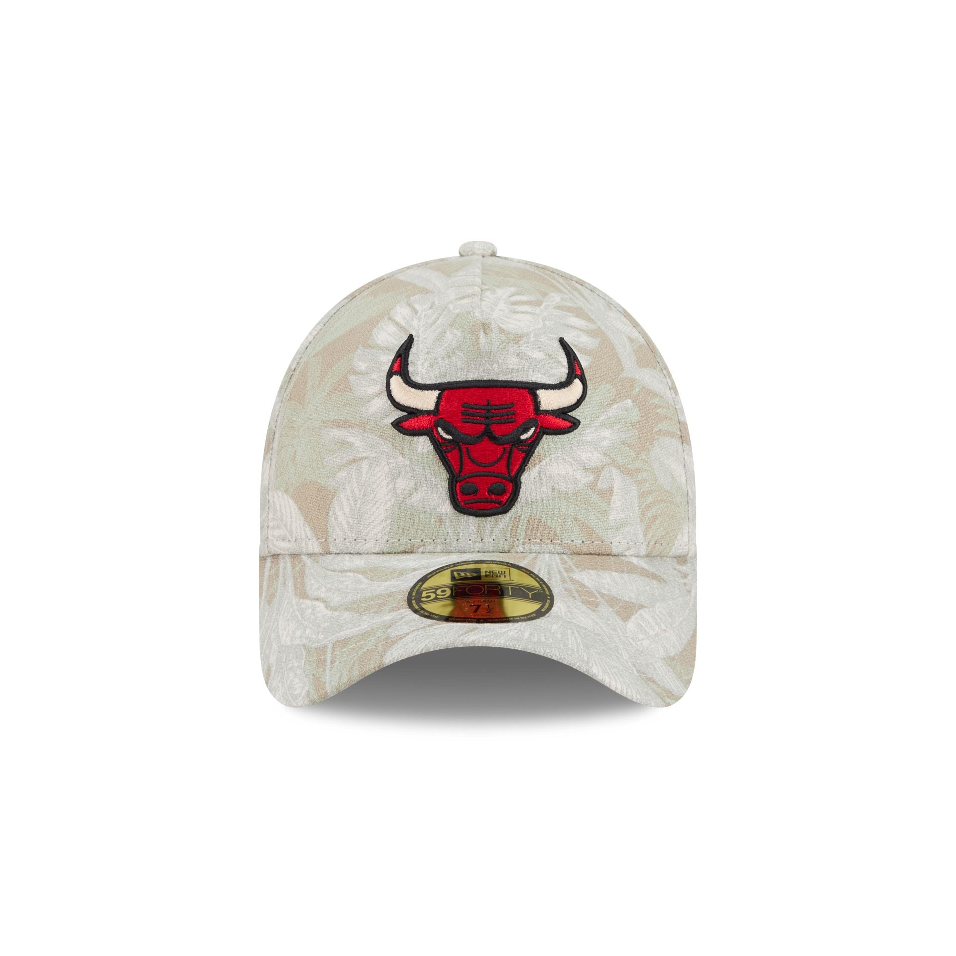 Chicago Bulls Three Looms Leafy Palm 59FORTY A-Frame Fitted Hat
