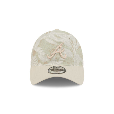 Atlanta Braves Three Looms Leafy Palm 9TWENTY Adjustable Hat