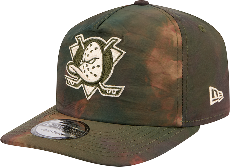 Anaheim Ducks Three Looms Nylon Wash Dye 19TWENTY Adjustable Hat
