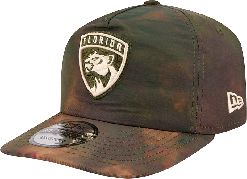 Florida Panthers Three Looms Nylon Wash Dye 19TWENTY Adjustable Hat