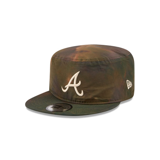 Atlanta Braves Three Looms Nylon Wash Dye Painter Hat - New Era Cap