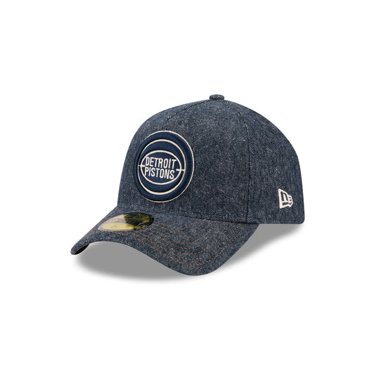 Detroit Pistons Denim 59FORTY A-Frame Fitted Hat - New Era Cap