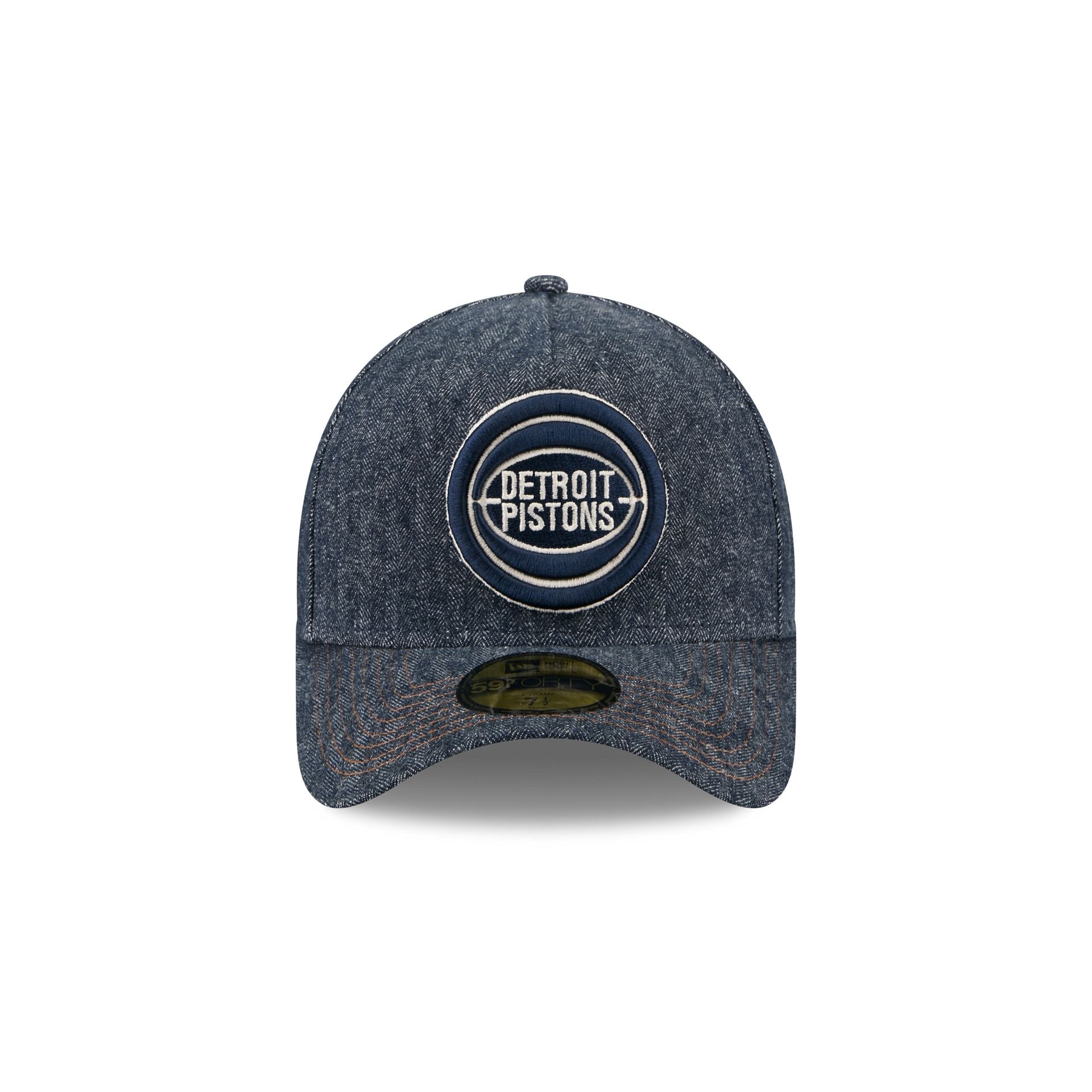 Detroit Pistons Denim 59FORTY A-Frame Fitted Hat
