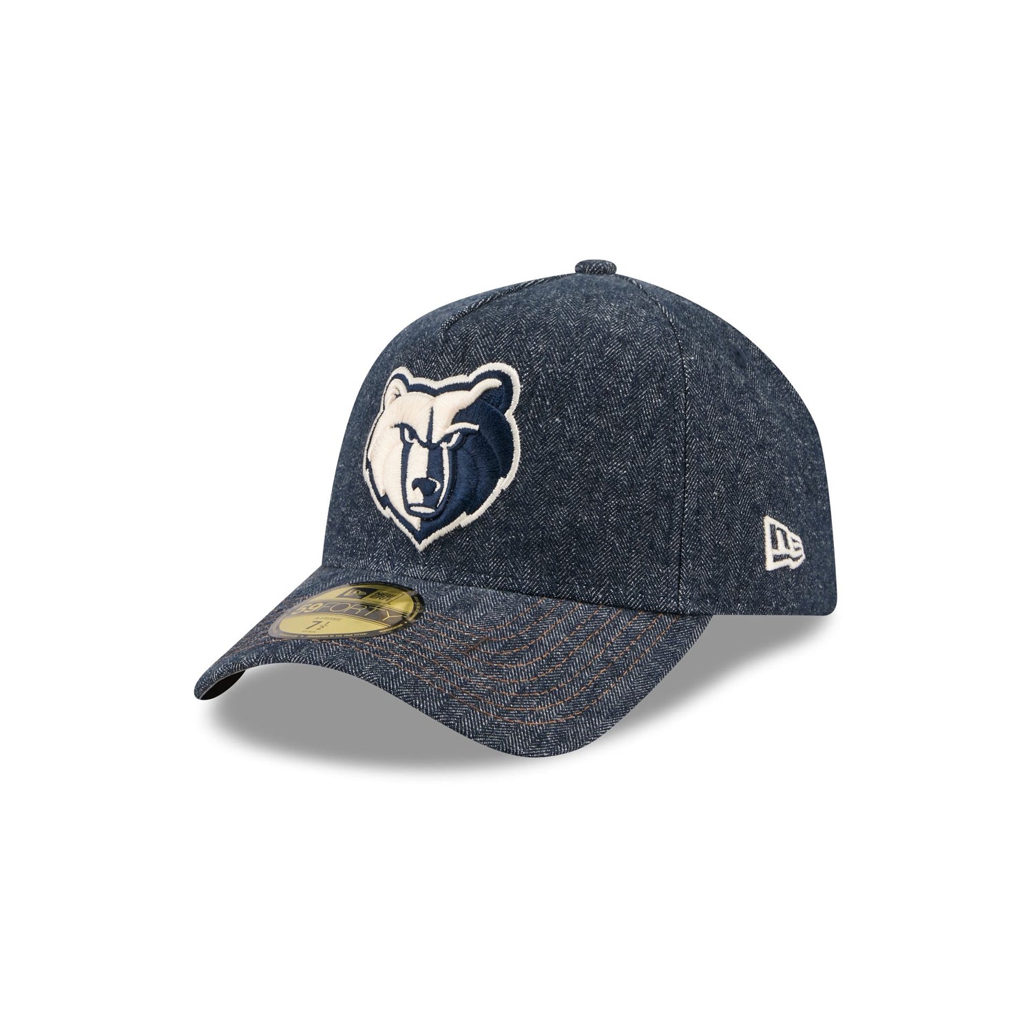 Memphis Grizzlies Denim 59FORTY A-Frame Fitted Hat