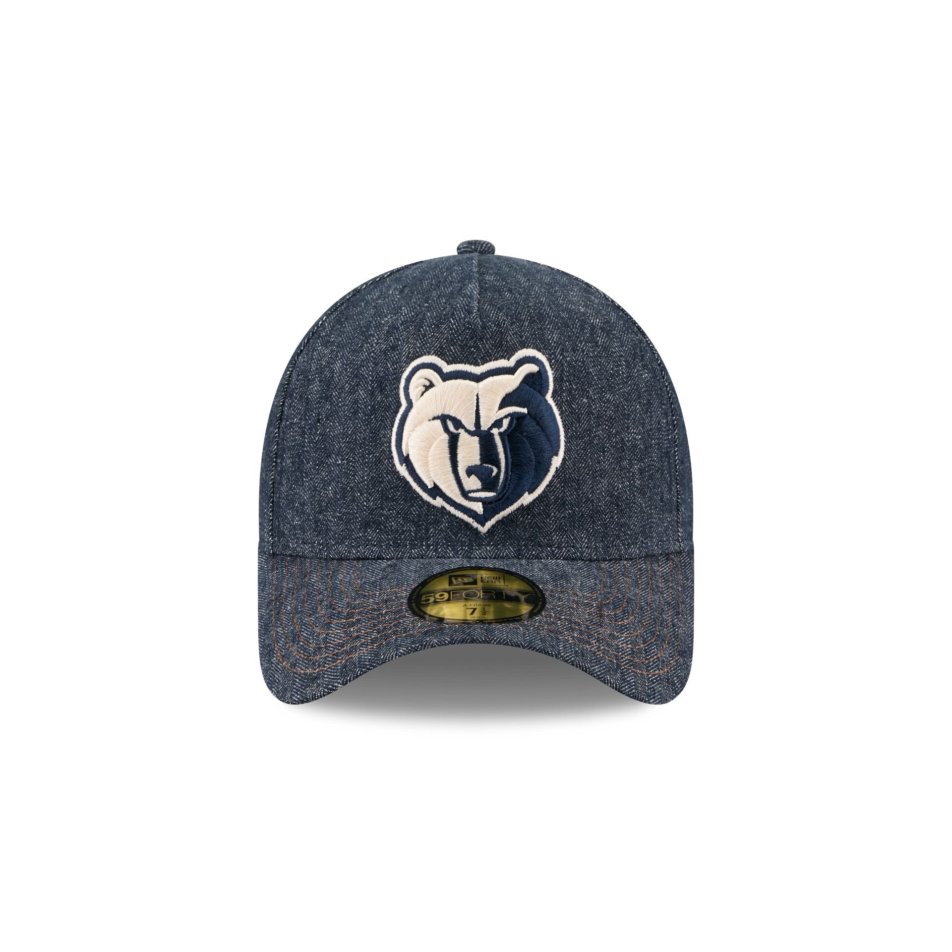 Memphis Grizzlies Denim 59FORTY A-Frame Fitted Hat