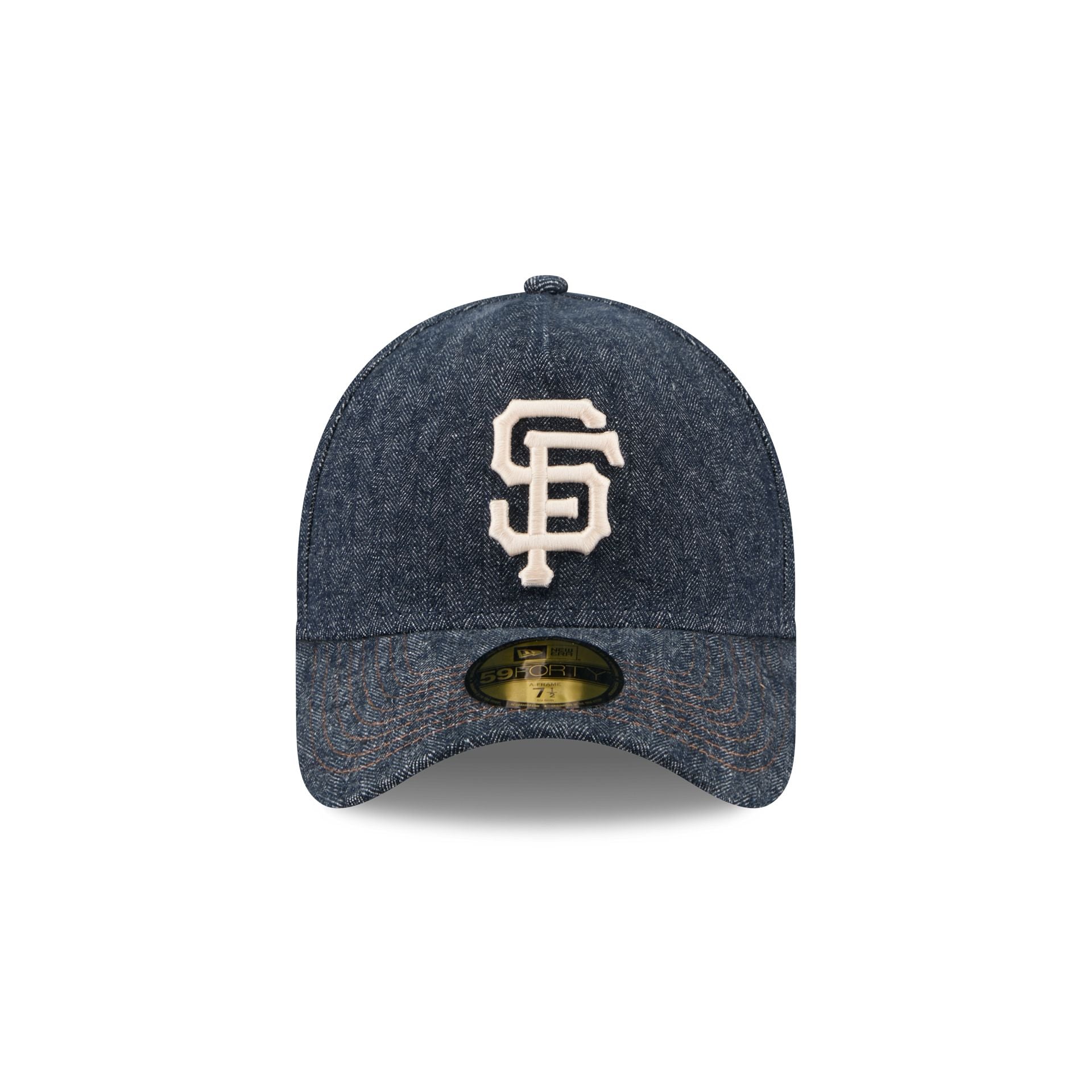 San Francisco Giants Denim 59FORTY A-Frame Fitted Hat