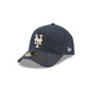 New York Mets Denim 59FORTY A-Frame Fitted Hat