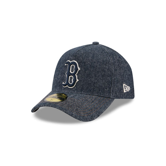 Boston Red Sox Denim 59FORTY A-Frame Fitted Hat - New Era Cap