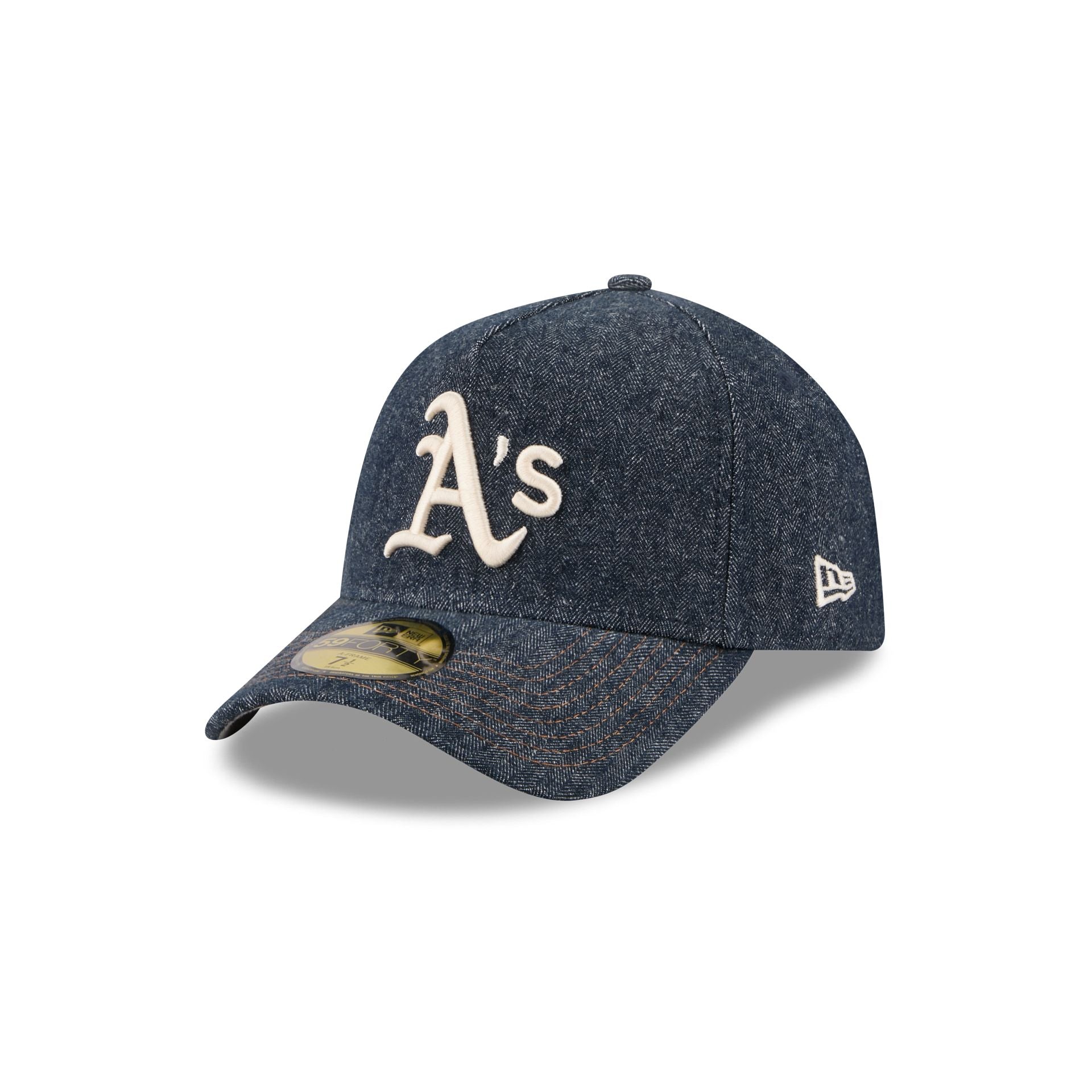 Athletics Denim 59FORTY A-Frame Fitted Hat