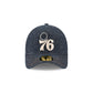 Philadelphia 76ers Denim 59FORTY A-Frame Fitted Hat