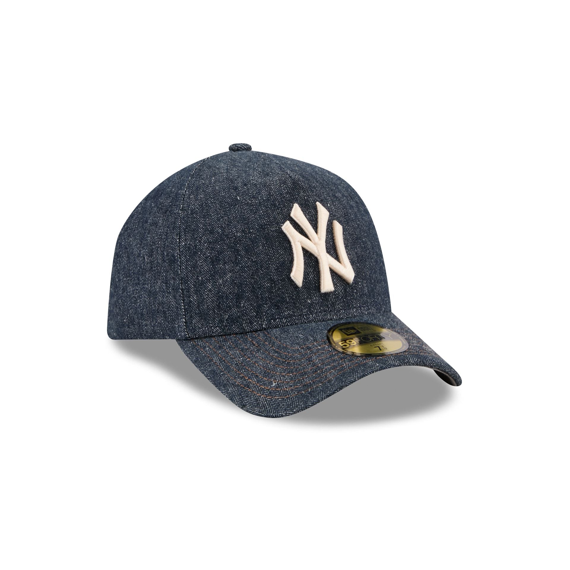 New York Yankees Denim 59FORTY A-Frame Fitted Hat