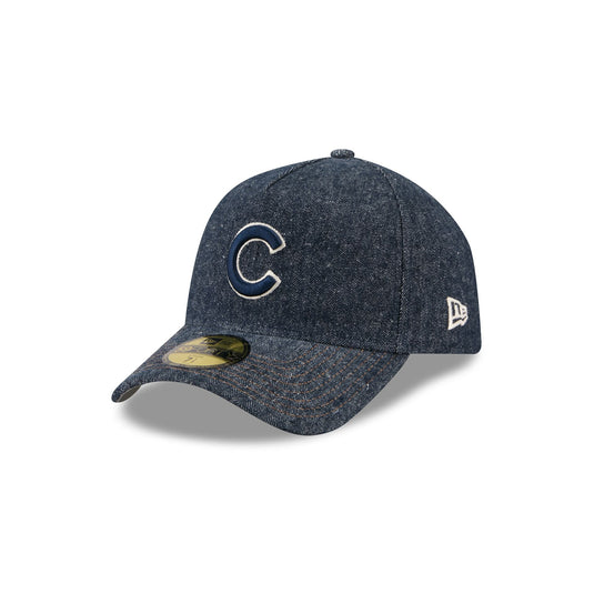 Chicago Cubs Denim 59FORTY A-Frame Fitted Hat - New Era Cap