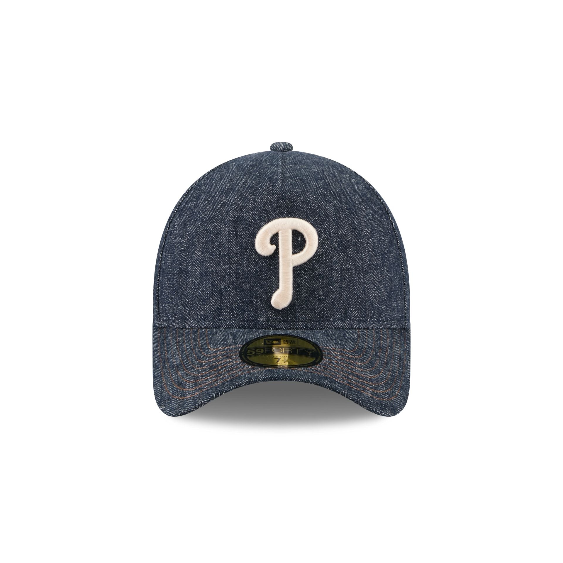 Philadelphia Phillies Denim 59FORTY A-Frame Fitted Hat