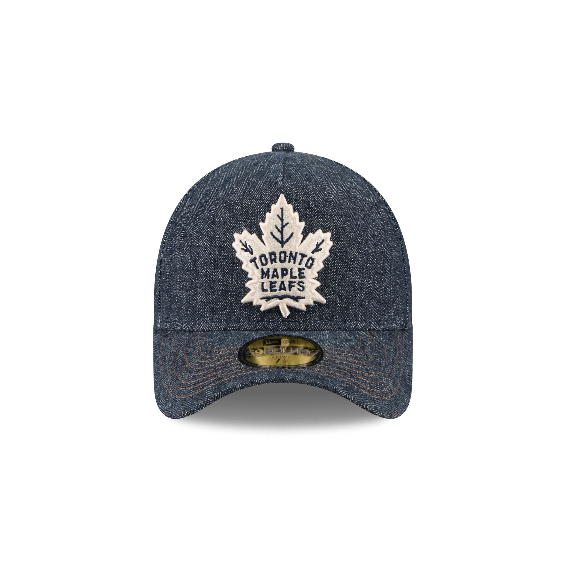 Toronto Maple Leafs Denim 59FORTY A-Frame Fitted Hat